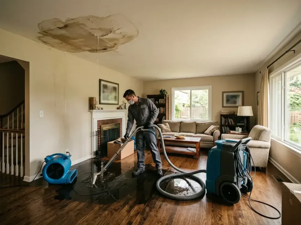 attic-pipe-burst-ceiling-drip-008 — frequently asked questions, Water Damage Restoration & Carpet Care in Lakin, KS